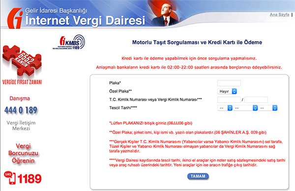 Motorlu Taşıtlar Vergisi